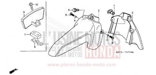 KOTFLUEGEL, VORNE SH50X de 1999